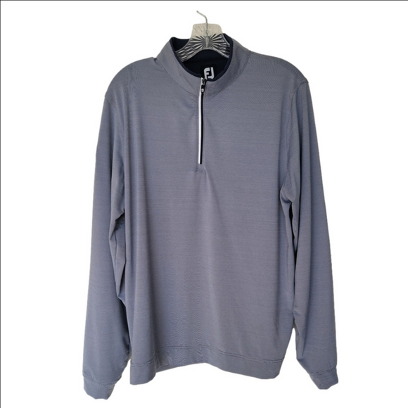 FootJoy Other - FootJoy Men's Heather Slate Quarter-Zip Pullover